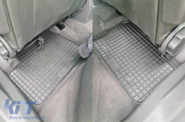 Specific rubber mats suitable for Opel Astra H 2004-2009, 4-piece set, black color-image-6226211