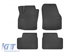 Specific rubber mats suitable for Opel Astra H 2004-2009, 4-piece set, black color from Frogum El Toro series - ABFMO6023905
