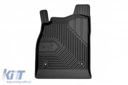 Specific rubber mats suitable for Opel Astra J 2009-2015, Chevrolet Cruze 2008-2016, 4-piece set, black color-image-6226586