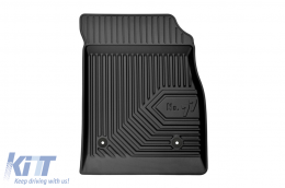 Specific rubber mats suitable for Opel Astra J 2009-2015, Chevrolet Cruze 2008-2016, 4-piece set, black color-image-6226587