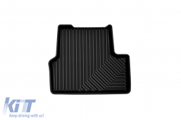 Specific rubber mats suitable for Opel Astra J 2009-2015, Chevrolet Cruze 2008-2016, 4-piece set, black color-image-6226589