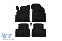 image-40-Specific rubber mats suitable for Opel Astra K 2015-2021, 4-piece set, black color
