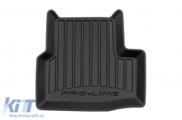 Specific rubber mats suitable for Opel Astra K 2015-2021, 4-piece set, black color, with 24-month warranty from Frogum 3D ProLine series.-image-6220623