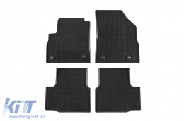 image-57-Specific rubber mats suitable for Opel Astra K 2015-2021, 4-piece set, black color