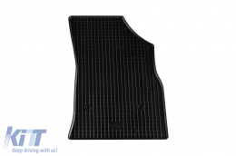 Specific rubber mats suitable for Opel Astra K 2015-2022, 4-piece set, black color-image-6228919