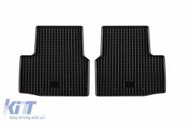 Specific rubber mats suitable for Opel Astra K 2015-2022, 4-piece set, black color-image-6228920