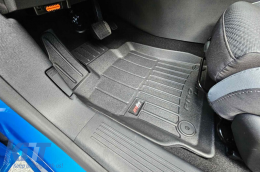 Specific rubber mats suitable for Opel Astra L, Citroen DS4, Peugeot 308 after 2021, 4-piece set, black color, with 24-month warranty-image-6223383
