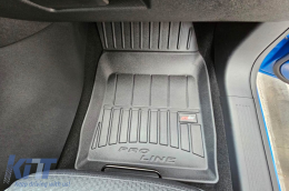 Specific rubber mats suitable for Opel Astra L, Citroen DS4, Peugeot 308 after 2021, 4-piece set, black color, with 24-month warranty-image-6223384