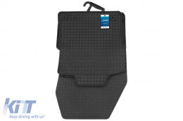 Specific rubber mats suitable for Opel Astra L, Peugeot 308, 308 hybrid, 308 SW after 2022, 4-piece set, black color-image-6226223