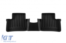 Specific rubber mats suitable for Opel Astra Electric after 2022, 3-piece set, black color, with 24-month warranty-image-6220590