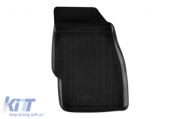 Specific rubber mats suitable for Opel Corsa D 2006-2014, Corsa 2014-2019, 4-piece set, black color-image-6213796
