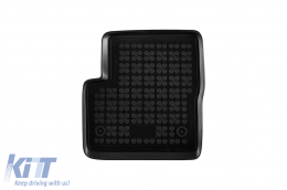 Specific rubber mats suitable for Opel Corsa D 2006-2014, Corsa 2014-2019, 4-piece set, black color-image-6213797