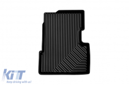 Specific rubber mats suitable for Opel Corsa D 2006-2014, Corsa 2014-2019, 4-piece set, black color-image-6226562