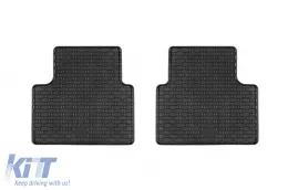 Specific rubber mats suitable for Opel Grandland Hybrid after 2025, Peugeot 5008 Hybrid after 2024, Citroen C5 Aircross Hybrid after 2025, 4-piece set, black color-image-6229601