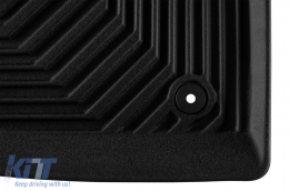 Specific rubber mats suitable for Opel Insignia A 2008-2017, 4-piece set, black color-image-6226860