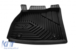 Specific rubber mats suitable for Opel Insignia A 2008-2017, 4-piece set, black color-image-6226861