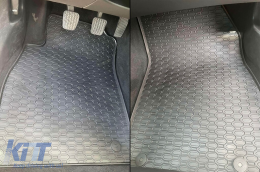 Specific rubber mats suitable for Opel Insignia A 2008-2017, 4-piece set, black color-image-6227290