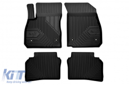 Specific rubber mats suitable for Opel Insignia B after 2017, 4-piece set, black color-image-6226641
