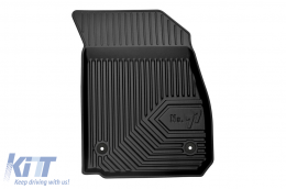 Specific rubber mats suitable for Opel Insignia B after 2017, 4-piece set, black color-image-6226643