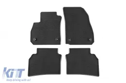 Specific rubber mats suitable for Opel Insignia B after 2017, 4-piece set, black color-image-6228399