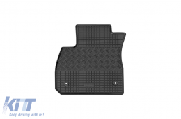 Specific rubber mats suitable for Opel Insignia after 2017, 4-piece set, black color-image-6228995