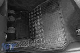 Specific rubber mats suitable for Opel Insignia after 2017, 4-piece set, black color-image-6228998