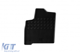 Specific rubber mats suitable for Opel Meriva A 2003-2010, 4-piece set, black color-image-6248842
