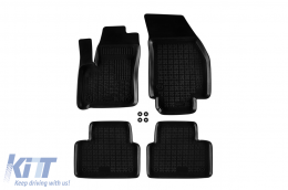 image-36-Specific rubber mats suitable for Opel Meriva B 2010-2017, 4-piece set, black color