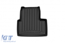 Specific rubber mats suitable for Opel Meriva B 2010-2017, 4-piece set, black color, with 24-month warranty from Frogum 3D ProLine series.-image-6222959