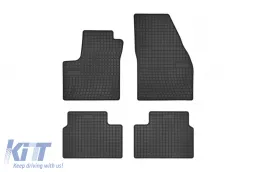 image-21-Specific rubber mats suitable for Opel Meriva B 2010-2017, 4-piece set, black color from Frogum El Toro series