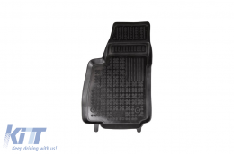 Specific rubber mats suitable for Opel Mokka, 2012-2019, Chevrolet Trax 2013-2019, 4-piece set, black color-image-6213859