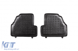 Specific rubber mats suitable for Opel Mokka, 2012-2019, Chevrolet Trax 2013-2019, 4-piece set, black color-image-6213861