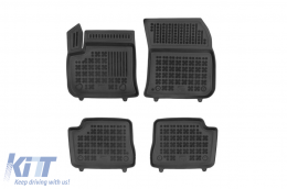 image-51-Specific rubber mats suitable for Opel Mokka after 2020, 4-piece set, black color