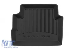 Specific rubber mats suitable for Opel Vectra C sedan 2002-2008, 4-piece set, black color, with 24-month warranty-image-6220873
