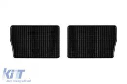 Specific rubber mats suitable for Opel Zafira B after 2005, 7 seats, 6 parts, black-image-6228728