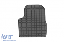 Specific rubber mats suitable for Peugeot 2008 after 2019, 4-piece set, black color-image-6230719