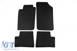 image-62-Specific rubber mats suitable for Peugeot 206 1998-2007, 206+ 2009-2013, 4-piece set, black color