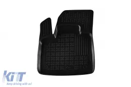 Specific rubber mats suitable for Peugeot 3008 after 2016, 3-piece set, black color-image-6215027