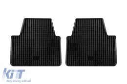 Specific rubber mats suitable for Peugeot 308 SW 2013-2021, 4-piece set, black color-image-6228900