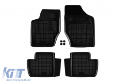 image-74-Specific rubber mats suitable for Peugeot 308 2007-2013, 4-piece set, black color