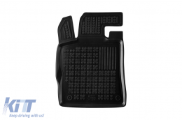 Specific rubber mats suitable for Peugeot 308, Citroen DS4 after 2020, 4-piece set, black color-image-6215049