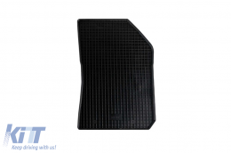 Specific rubber mats suitable for Peugeot 308 after 2013, 4-piece set, black color-image-6248885