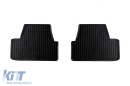 Specific rubber mats suitable for Peugeot 308 after 2013, 4-piece set, black color-image-6248886