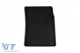 Specific rubber mats suitable for Peugeot 407 2004-2010, 4-piece set, black color-image-6248890