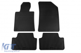 image-60-Specific rubber mats suitable for Peugeot 508 2011-2018, 4-piece set, black color