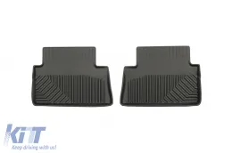 Specific rubber mats suitable for Peugeot 508 2010-2018, 4-piece set, black color-image-6226757