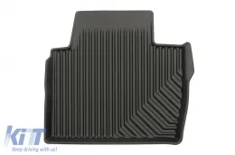 Specific rubber mats suitable for Peugeot 508 after 2018, 4-piece set, black color-image-6226869