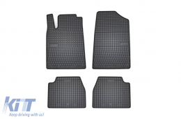 Specific rubber mats suitable for Peugeot 607 1999-2010, 4-piece set, black color - ABFMP6019238