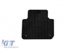Specific rubber mats suitable for Porsche Cayenne after 2017, 4-piece set, black color-image-6230619