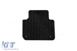 Specific rubber mats suitable for Porsche Cayenne after 2017, 4-piece set, black color-image-6230620